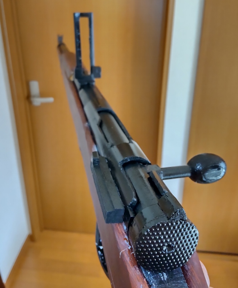 38式歩兵銃の装填部分
