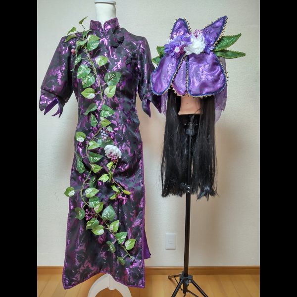 製作した豫母都日狭美のコスプレ衣装