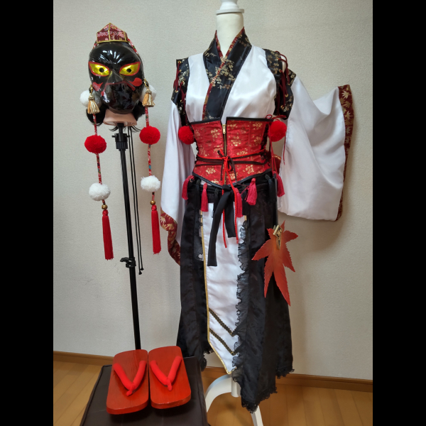 製作した香霖堂天狗装束のアレンジ衣装