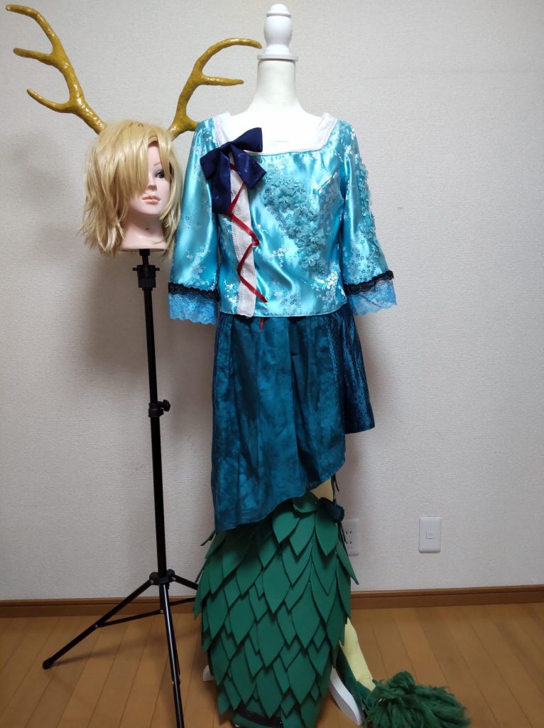 製作した吉弔八千慧のアレンジ衣装