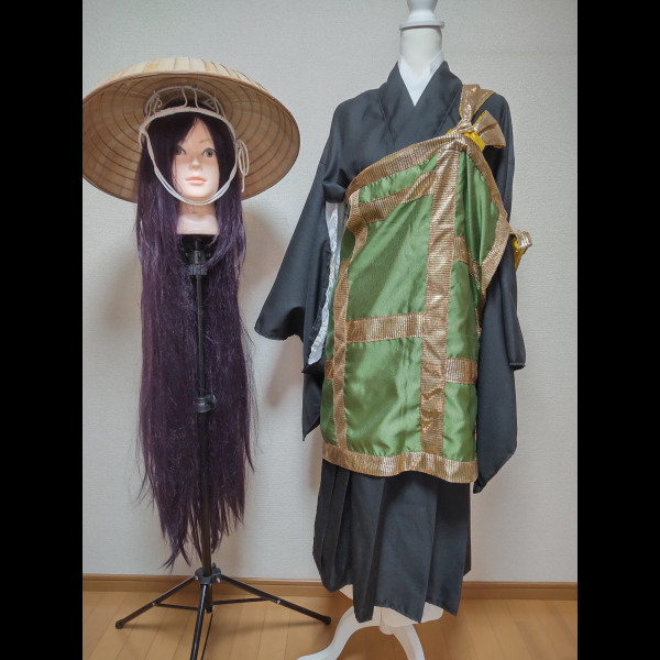製作した日白残無の僧侶衣装