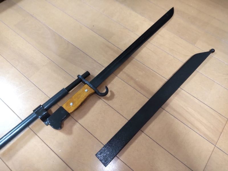 三十年式銃剣の鞘と剣